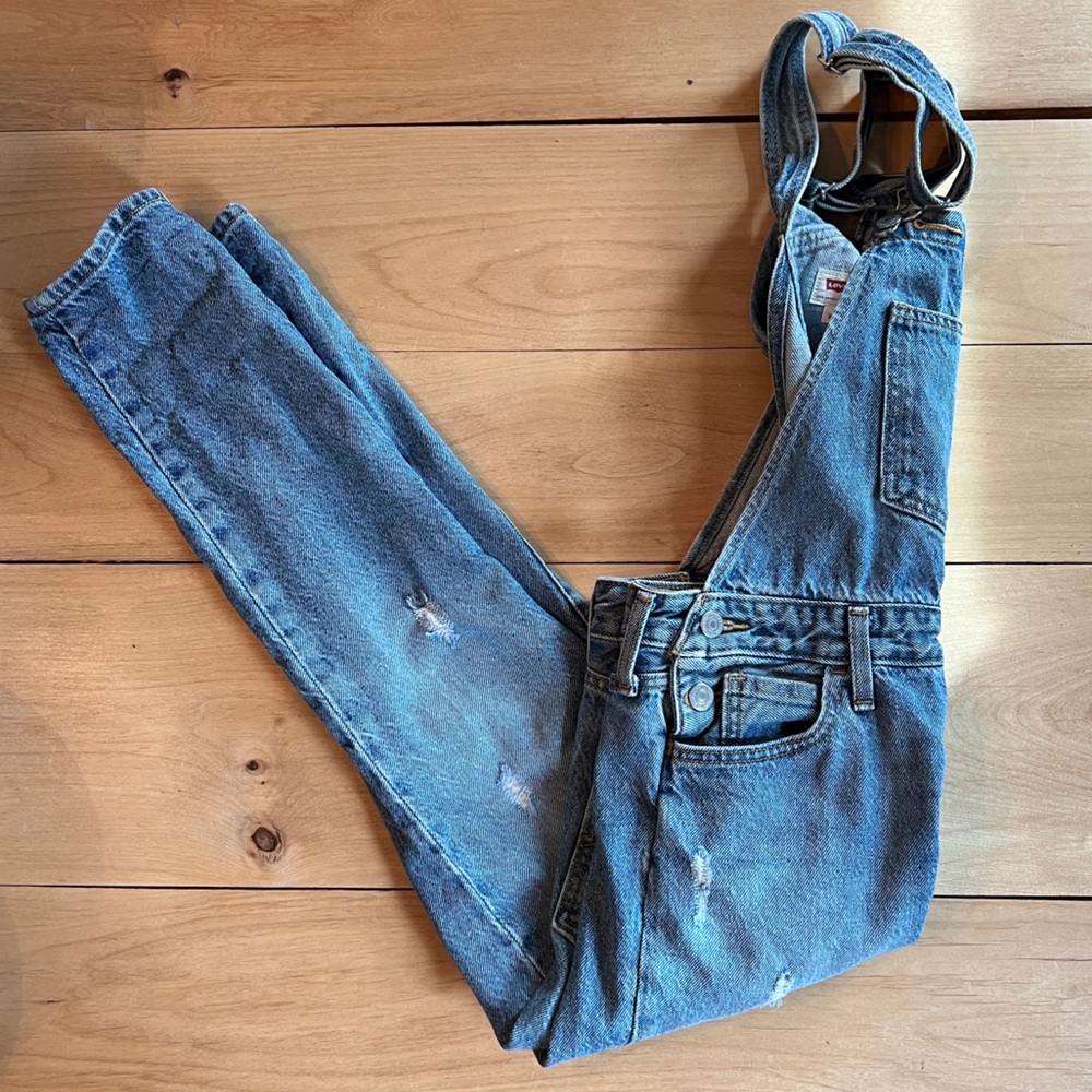 Levi's Skinny Overall Jeans